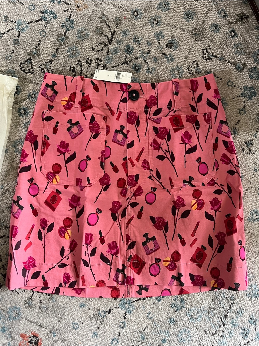 NWT Anthro Maeve The Anisa Makhoul Colette Mini Skirt - Picture 7 of 16